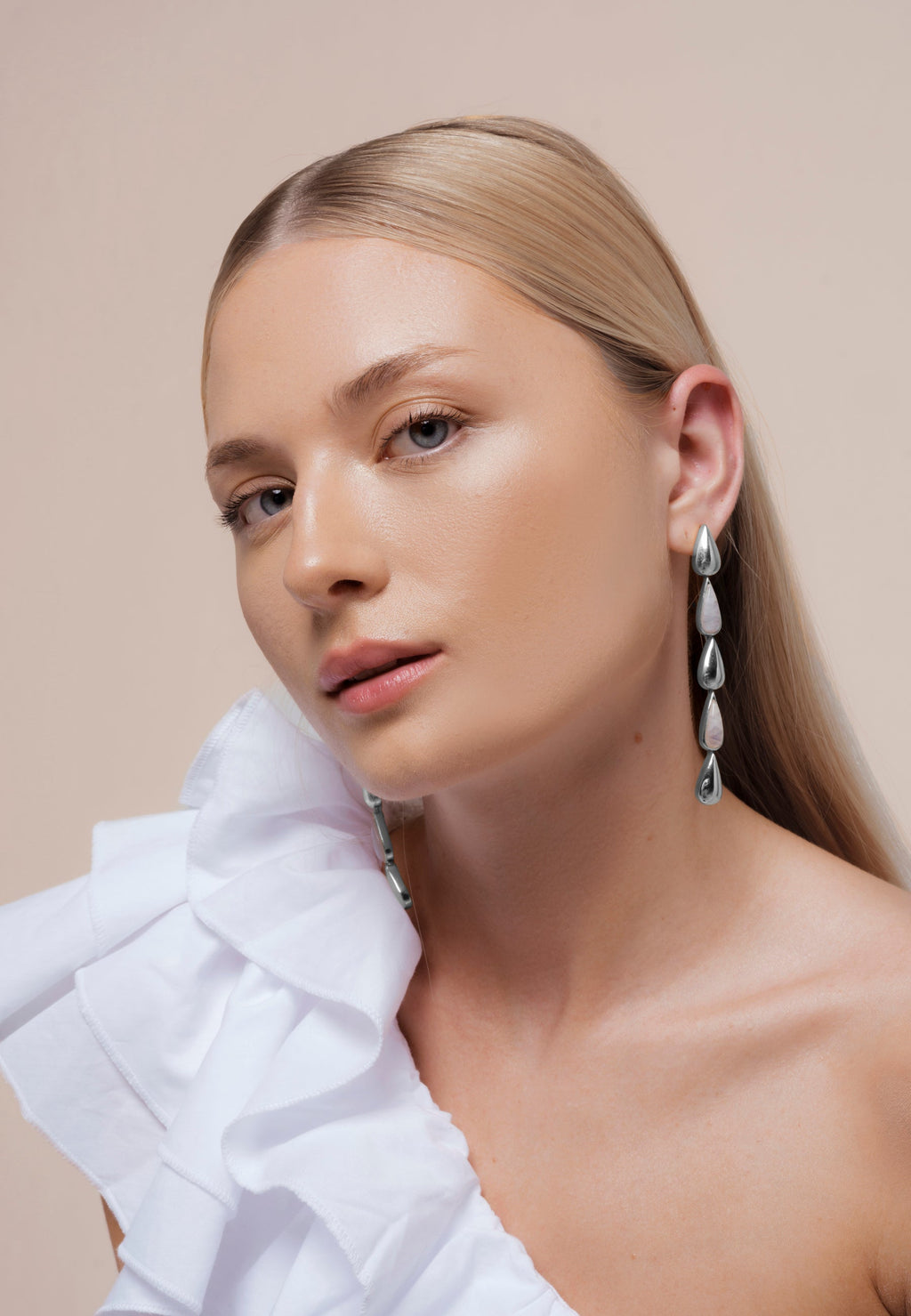 Silver Balance Earrings