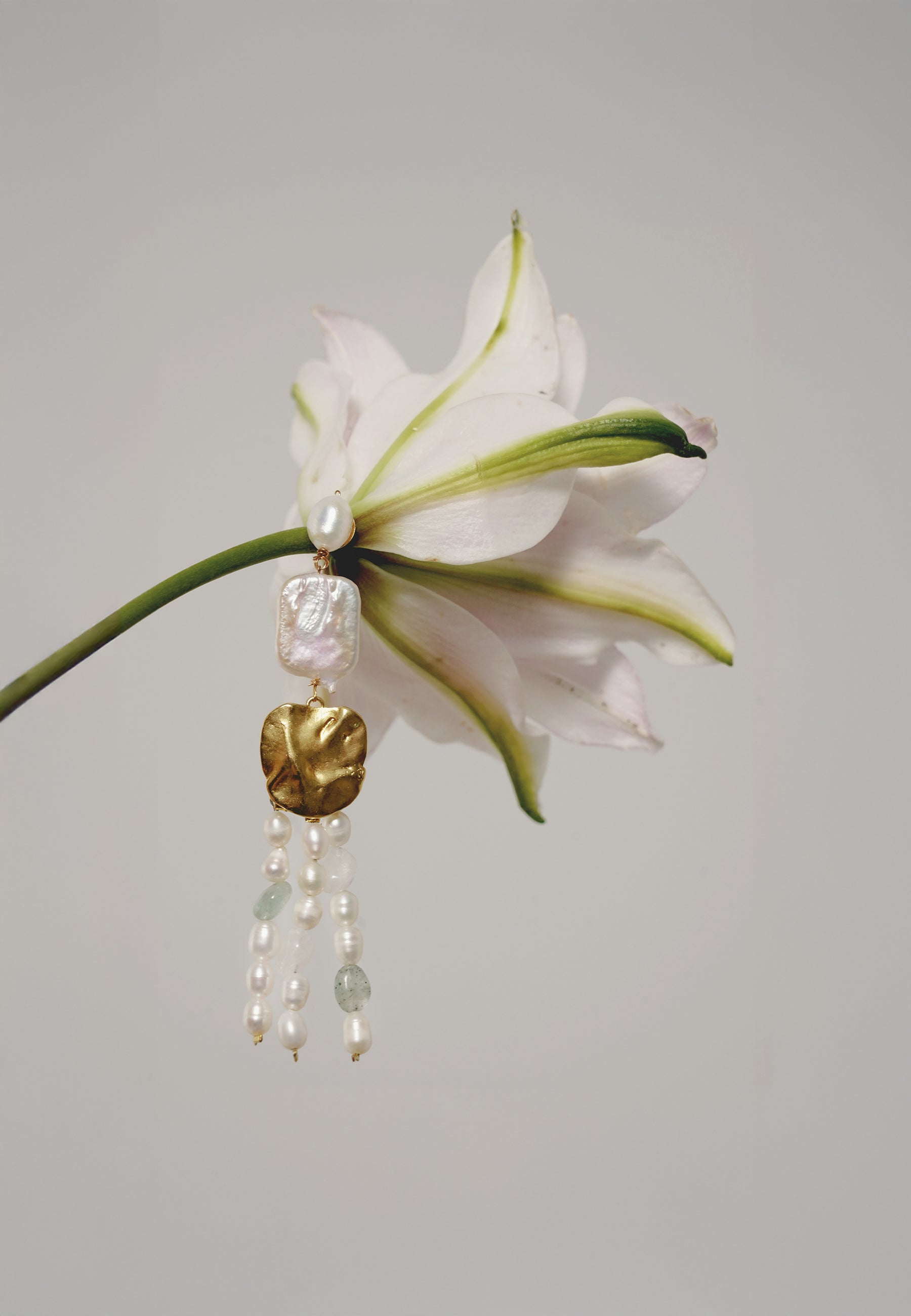 Pendientes Juno Perlas