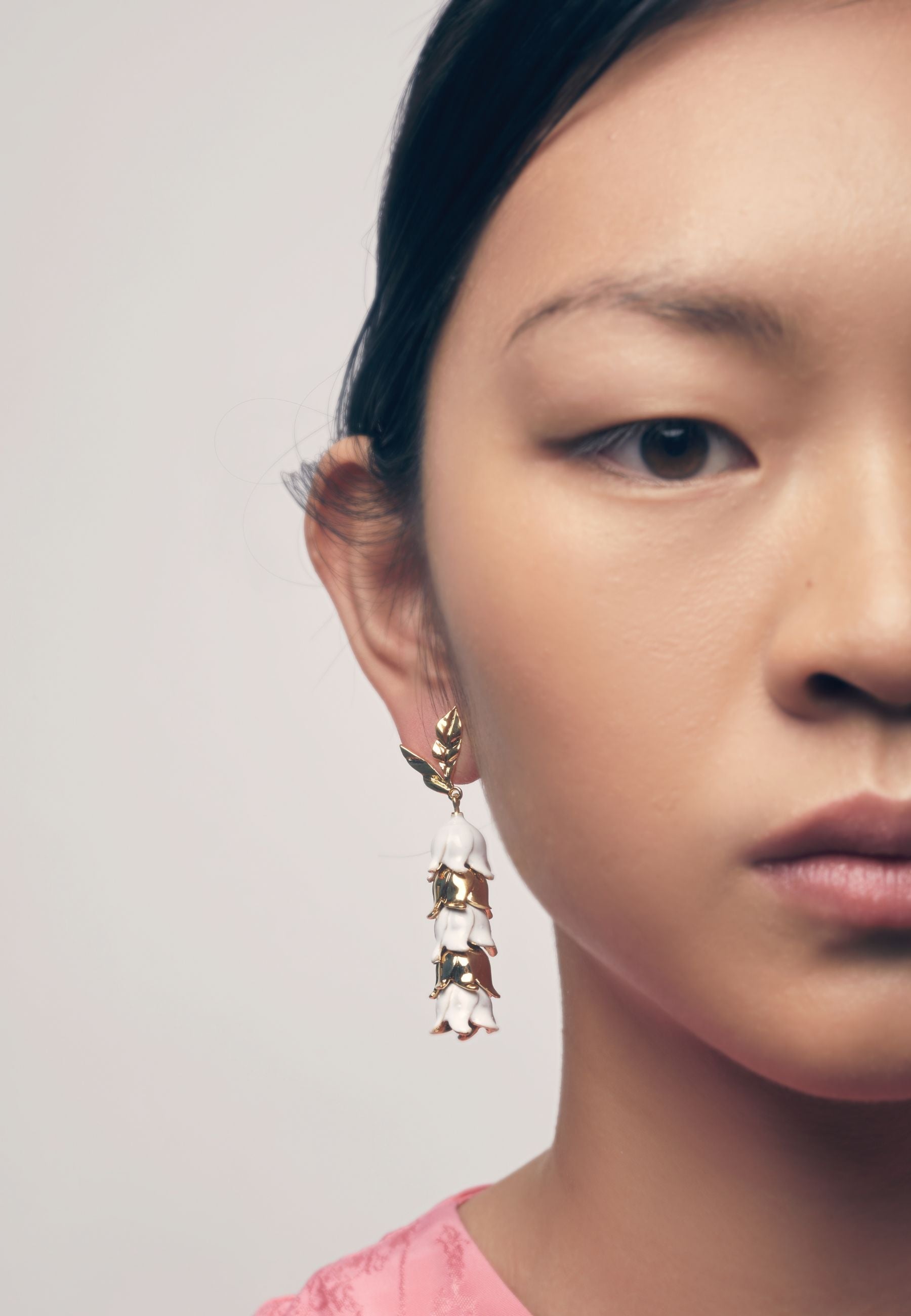 Pendientes Lirium Blancos