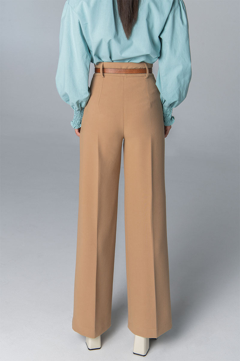 Pantalón Adela Camel