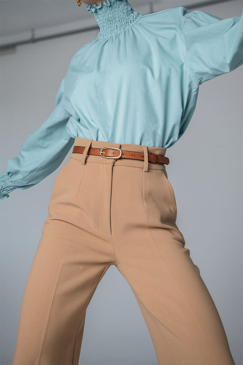 Pantalón Adela Camel