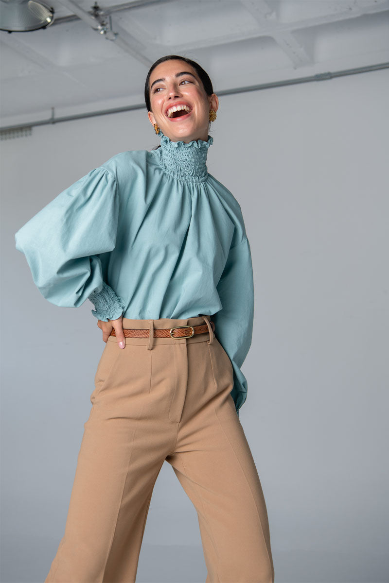Pantalón Adela Camel