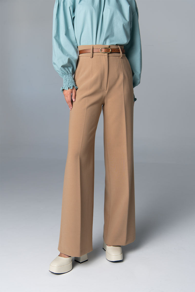 Pantalón Adela Camel